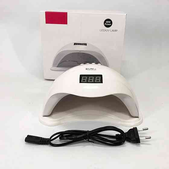Лампа манікюрна для домашнього використання SUNUV SUN 5 PLUS 48W, Сушарка JC-677 звичайного нігтів Київ