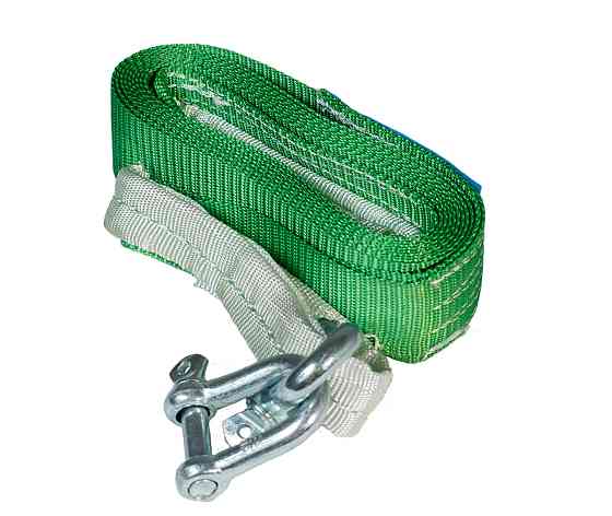 Буксирувальний трос 3т 4,5 метра автомобільний петля-скоба Дніпро