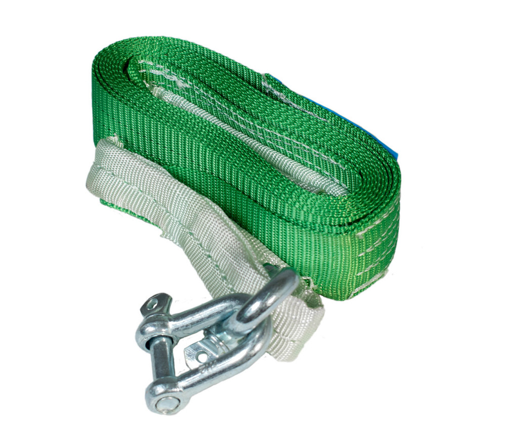 Буксирувальний трос 3т 4,5 метра автомобільний петля-скоба Дніпро - фото 2