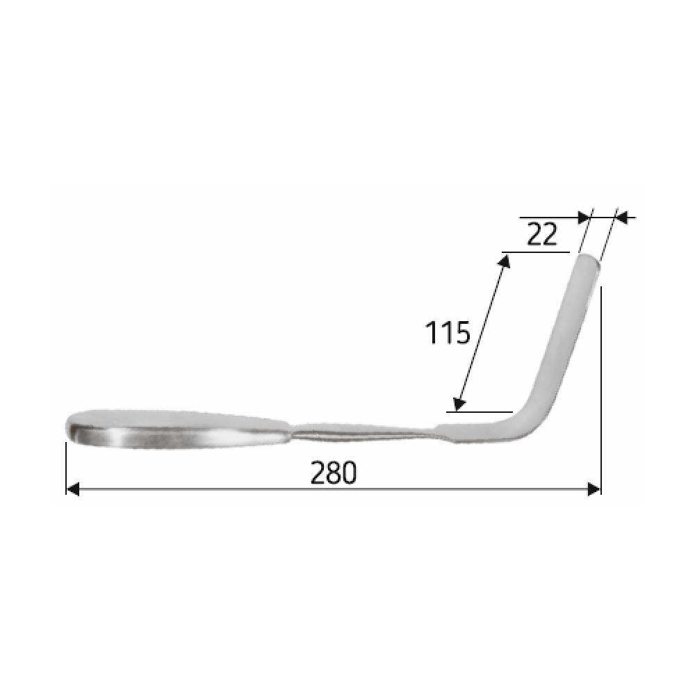 Ретрактор Simon 28cм, J-19-036 Днепр - изображение 2