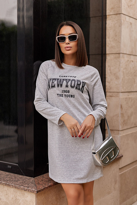 Спортивное трикотажное платье с надписью Freedom Киев - изображение 8