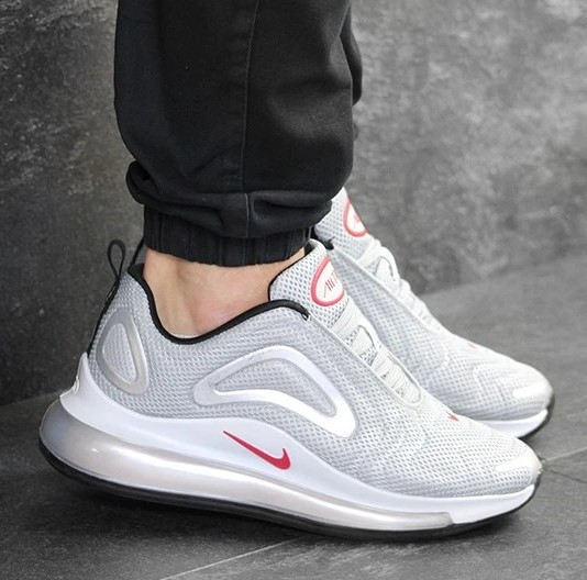 Кросівки Nike 720 Сірі Чоловічі з Амортизацією Найк (розміри: 45) Відео Огляд Дніпро - фото 1