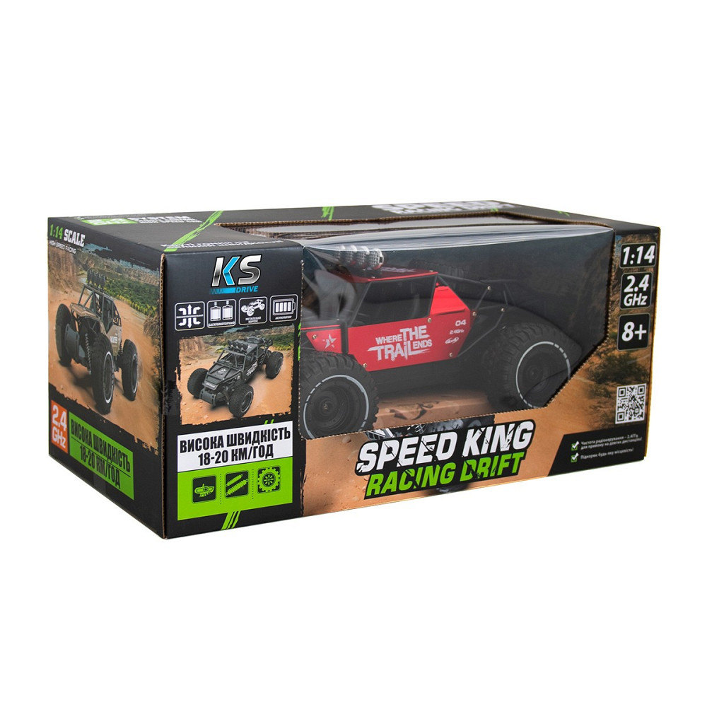 Автомобіль Off-road Crawler з р/к – Race (матовий червоний, 1:14) Дніпро - фото 17