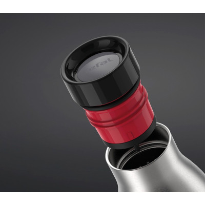 Термос Tefal Bludrop soft touch, 500мл, нержавіюча сталь, графітовий (N3110510) Вінниця - фото 6