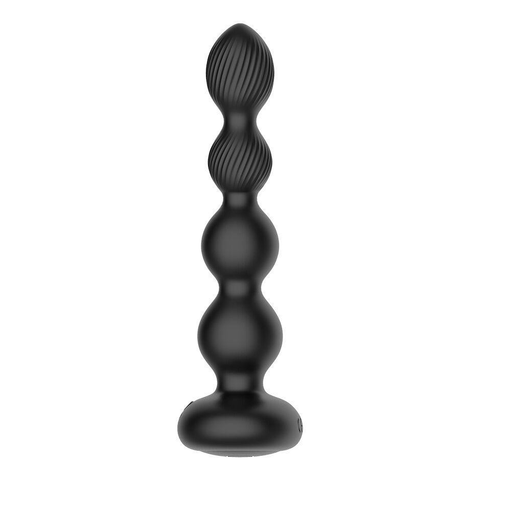 Анальний віброротатор Nexus Tornado Probe Edition, діаметр 3,5 см, вібрація + ротація, пульт ДУ Sex Aura Київ - фото 1