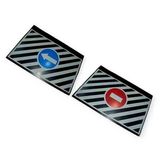 Бризковик для вантажних фур великий 585х400 стрілка поворот, стоп Мукачево