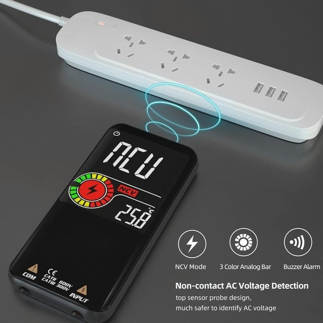 Цифровой мультиметр BSIDE S11 с фонариком и аккумулятором Киев - изображение 3