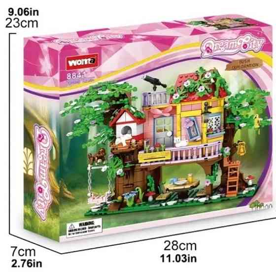 Конструктор дитячий Дім на дереві Мрії 840 блоків Лего. Харків