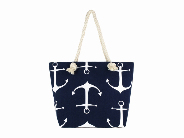 Сумка пляжна синя Якір Київ - фото 1