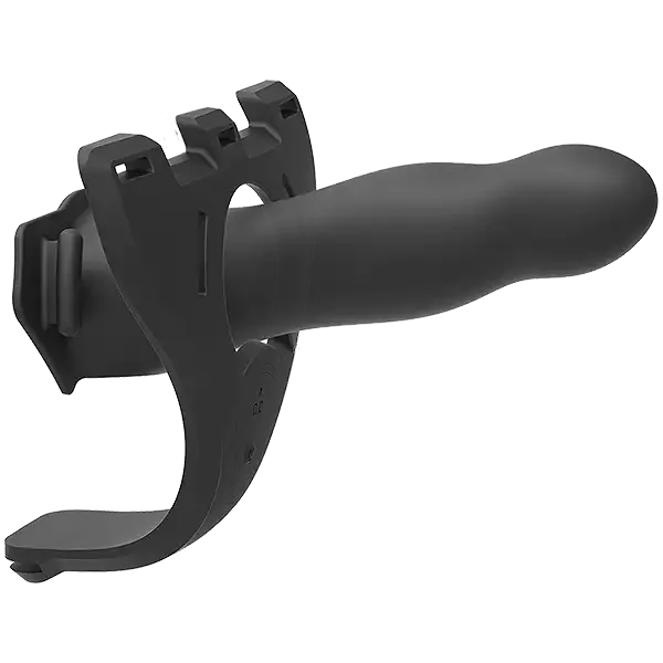 Набір для страпона з вібрацією Doc Johnson Body Extensions - BE Naughty - Black Львів - фото 4