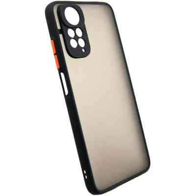 Чохол до мобільного телефона Dengos Matte Xiaomi Redmi Note 11 (black) (DG-TPU-MATT-113) Вінниця