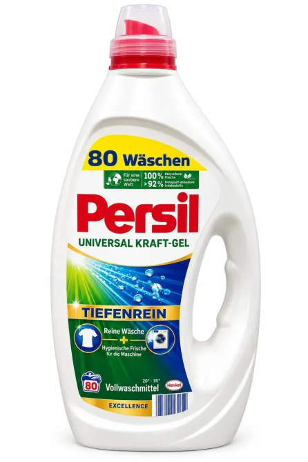 Гель для прання Persil Universal Excellence 3,6 л, 80 прань, Deep Clean, для білої та світлої білизни Київ - фото 3