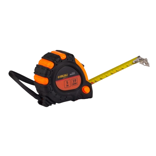 Рулетка магнітна фіксатор + гальмо 5м*19мм SIGMA Житомир - фото 4