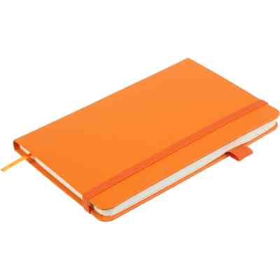 Книга записна Buromax Etalon 125x195 мм 96 аркушів в лінію обкладинка зі штучної шкіри Помаранчева (BM.291260-11) Вінниця