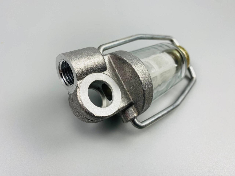 Фільтр універсальний багаторазовий скляна колба кріплення М14х1.5 мідна сітка нержавіюча сталь Мукачево - фото 9