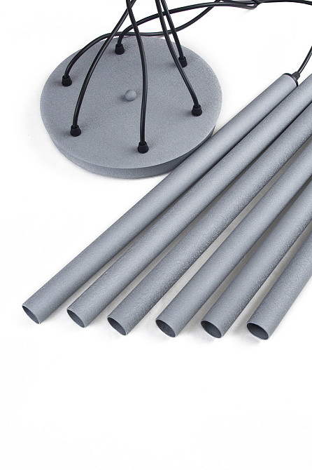 Світильник підвісний MSK Electric Beatrice на круглій основі MR 3045-6R GR Київ - фото 3