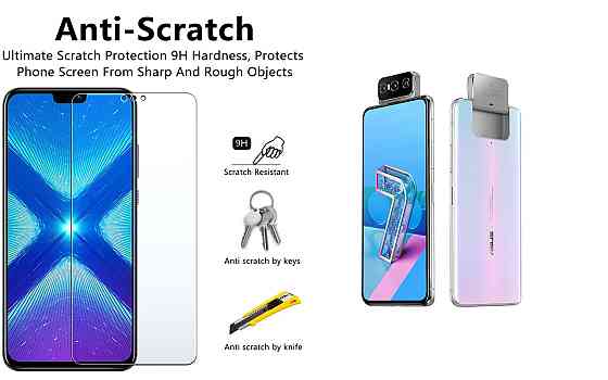 Защитное стекло NeoGlass для Asus ZenFone 7, Zenfone 7 Pro – ультрапрозрачное и устойчивое Киев