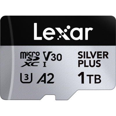 Карта памяти Lexar 1TB microSDXC class 10 UHS-I U3 V30 A2 Professional Silver (LMSSIPL001T-BNANG) Винница - изображение 1