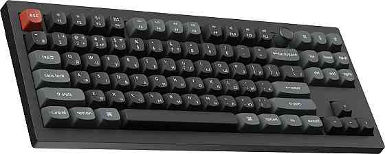 Клавіатура бездротова Keychron V3 Ultra Keychron Red Switch Black RGB (V3U-D1-UA) ( 25310 ) Харьков