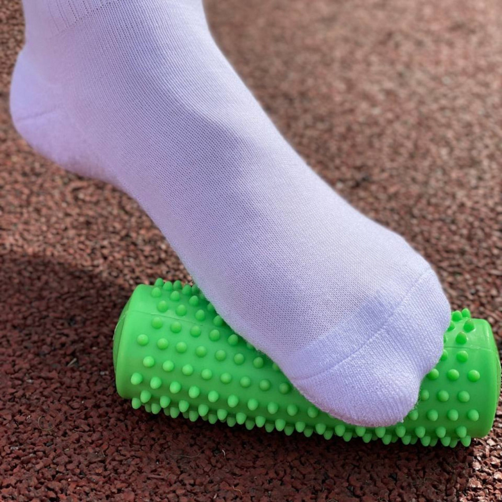 М'яч масажний "Циліндр" 14х5см зелений Івано-Франківськ - фото 3