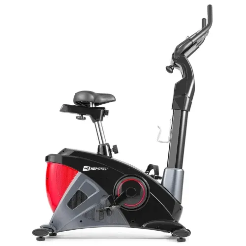 Велотренажер електромагнітний + мат Hop-Sport 090H Apollo чорно-червоний Київ - фото 8