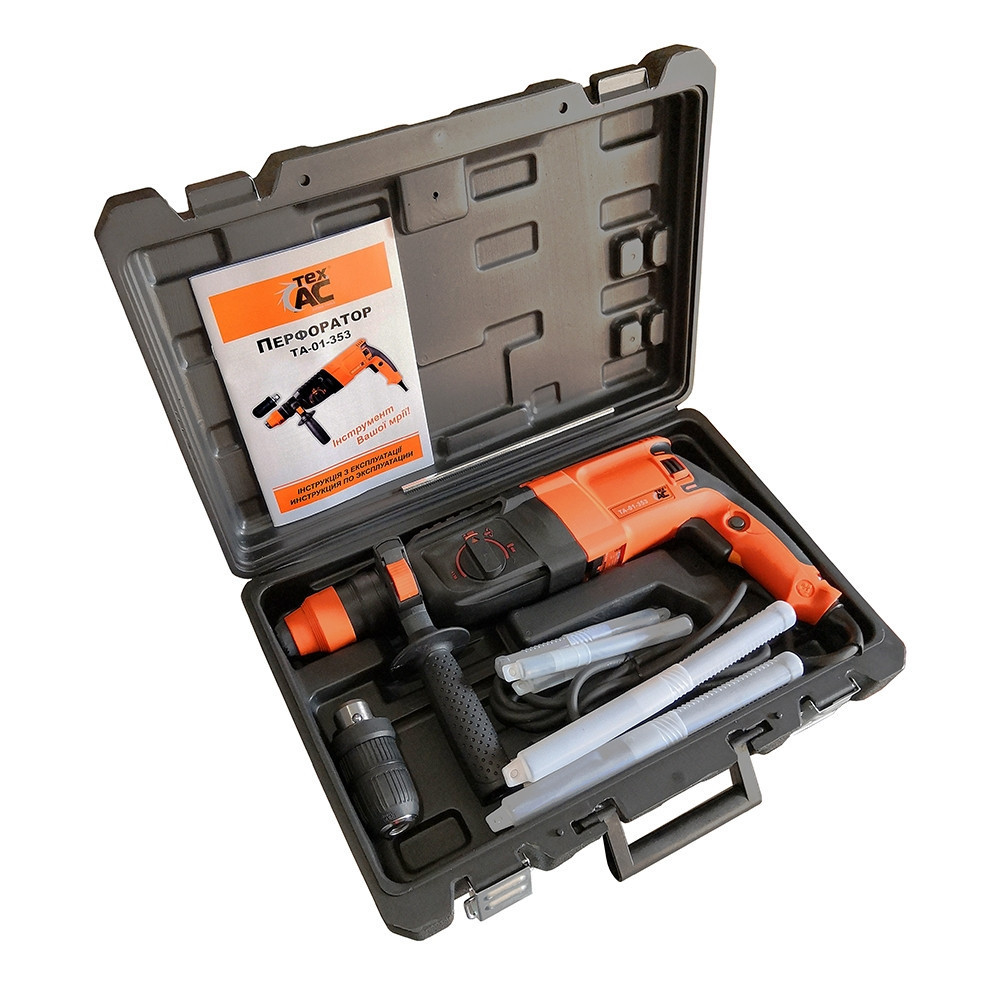 Перфоратор 1250 Вт, 3,8 Дж, патрон SDS+, Tex.AC ТА-01-353, 4 режима Киев - изображение 5