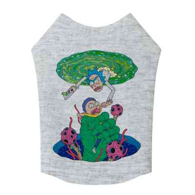 Борцовка для животных WAUDOG Clothes "Рик и Морти 3" S30 (294-0282) Винница
