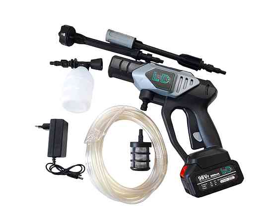 Акумуляторна мийка високого тиску 98 Вольт 180W 60бар Вінниця