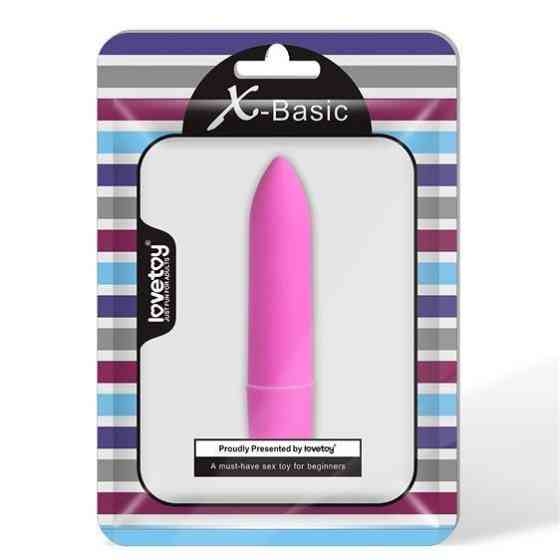 Вібропуля - X-Basic Bullet Long 10 Speeds Pink Sex Aura Київ