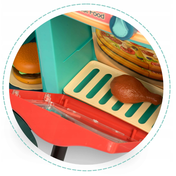 Ігрова дитяча кухня на колесах Ricokids (773000) для дітей Київ - фото 4