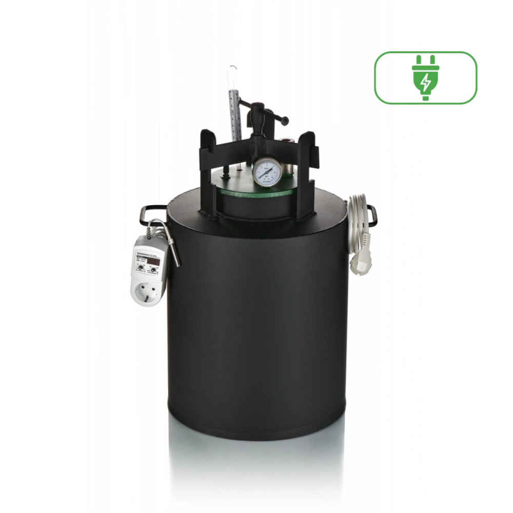 Автоклав бытовой для консервирования ЧЕ-16 electro на 16 банок, электрический для дома, универсальный Киев - изображение 1