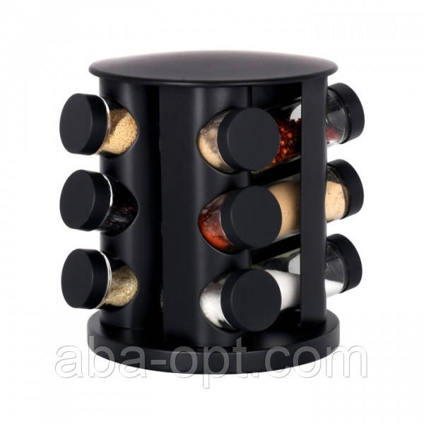 Органайзер – карусель для специй на 12 емкостей Блэк (шт) Одесса - изображение 1