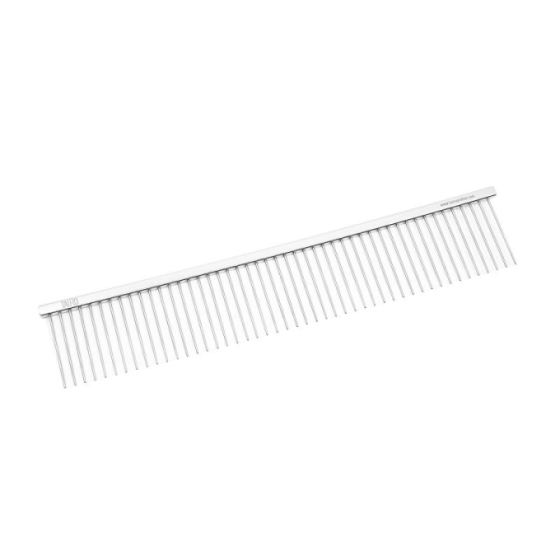 Tauro Pro Line Royal Collection Гребінець металевий рідкі зубці, L, 24,5 см Київ