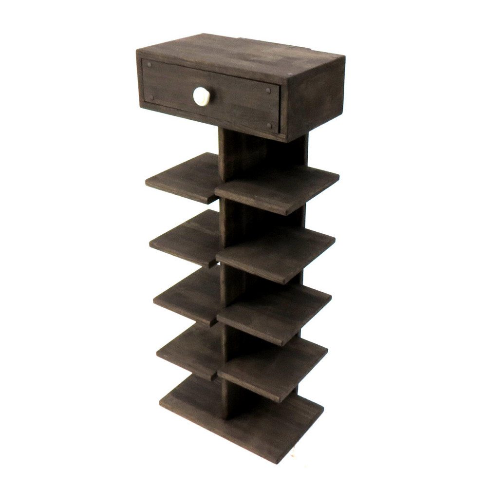 Полиця для взуття "Бівіо 10" венге Миколаїв - фото 1