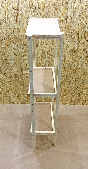 Етажерка розбірна "Честер" 3 полиці 30х60х150 Миколаїв - фото 3