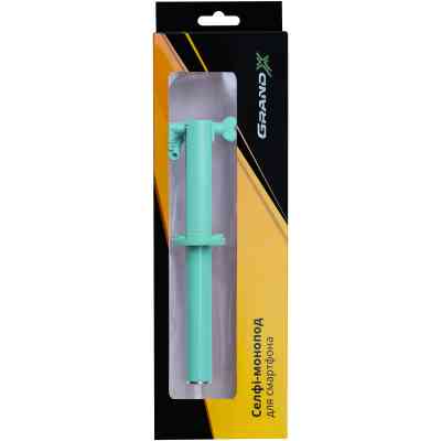 Монопод для селфі Grand-X Elegant 3,5 U-кріплення, бірюзовий (E3UTQ) Вінниця