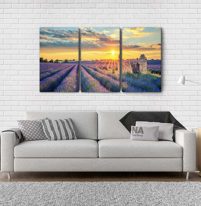 Модульная картина Прованс Аrt-198_3А Киев - изображение 2