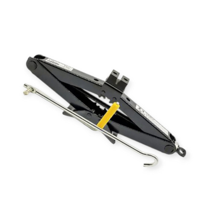 Домкрат ромбовий 2 т, 110-405 мм, гумова опора з вирізом Мукачево - фото 1