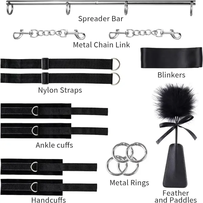 БДСМ-набор LOCKINK YEAHWOW Door Swing & Leg Spreader Bondage set Львов - изображение 6