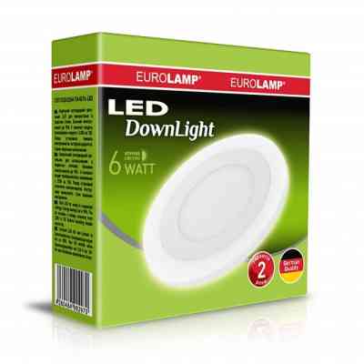 Светильник Eurolamp LED Downlight(white) 6W 420 Lm 4000K (LED-DLR-6/4(white)) Винница