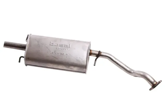 Глушитель Lanos хетчбек Bosal нерж. треугольный Винница