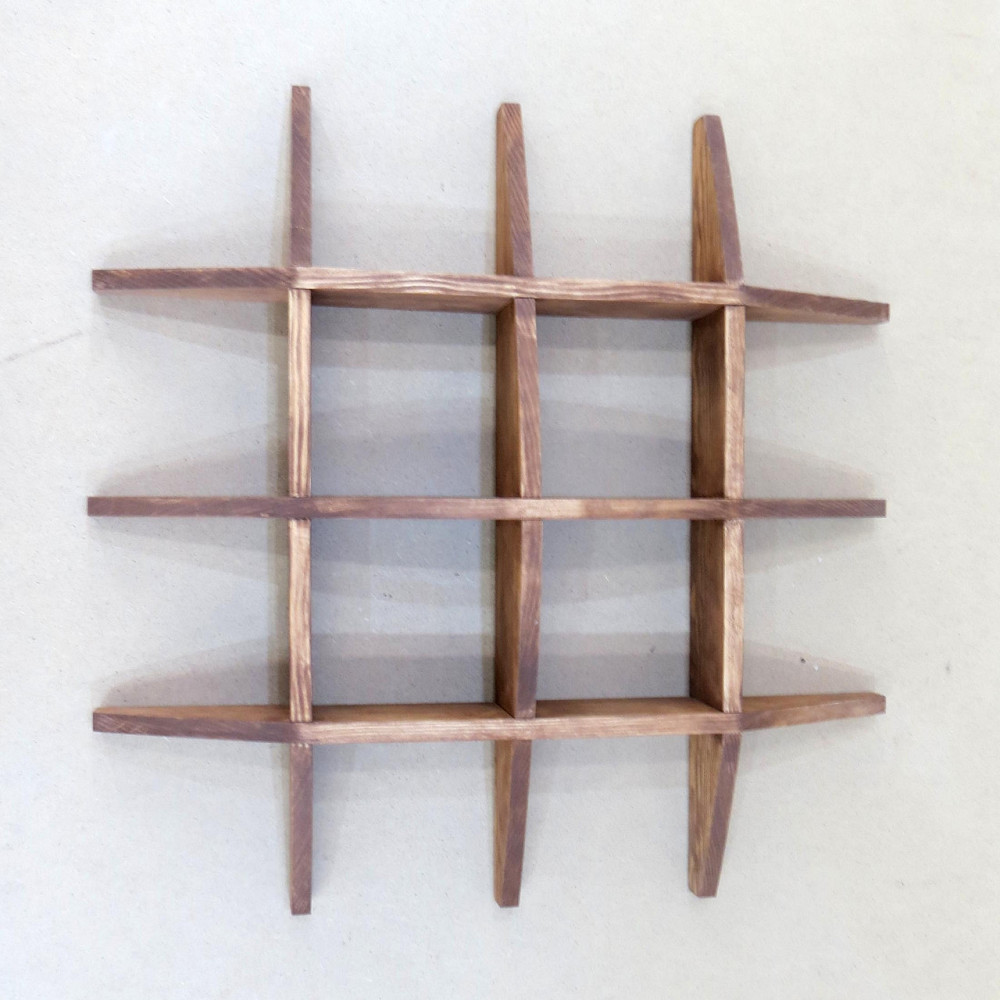 Настінна книжкова полиця "Володар" капучино Миколаїв - фото 3