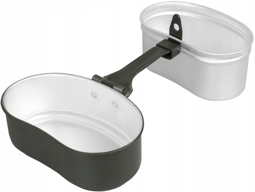 Армійський Котелок для походу 1.7 літра Mil-Tec "Бундесвер" Olive (14664000) Нововолинськ - фото 8