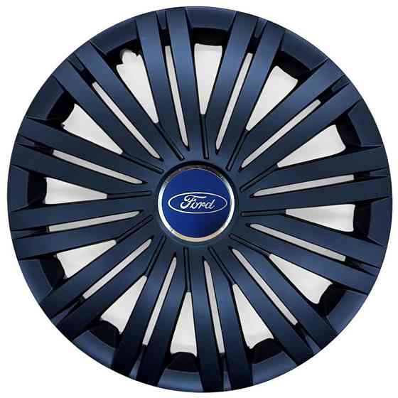 Автомобільні модельні ковпаки R15 SJS Ford 339 4шт, чорні Вінниця