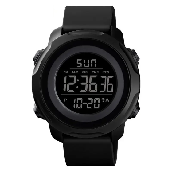 Мужские спортивные часы Skmei 1540 Черный Винница