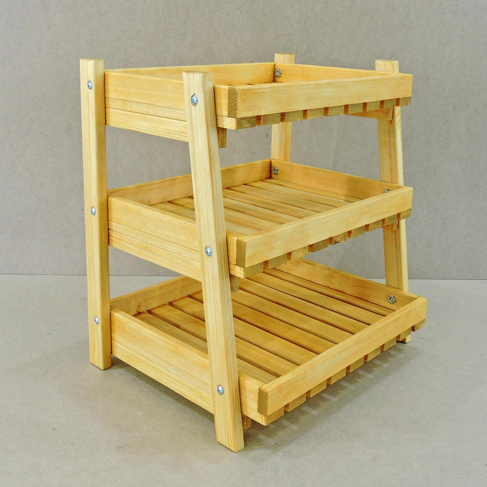 Етажерка для фруктів і овочів "Керрот" ваніль Миколаїв - фото 3