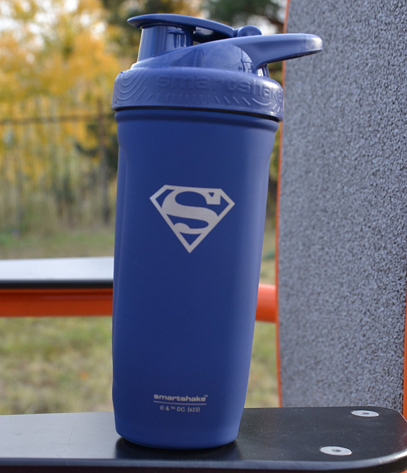 Шейкер спортивний SmartShake Reforce 900ml DC Superman Каменское - изображение 9