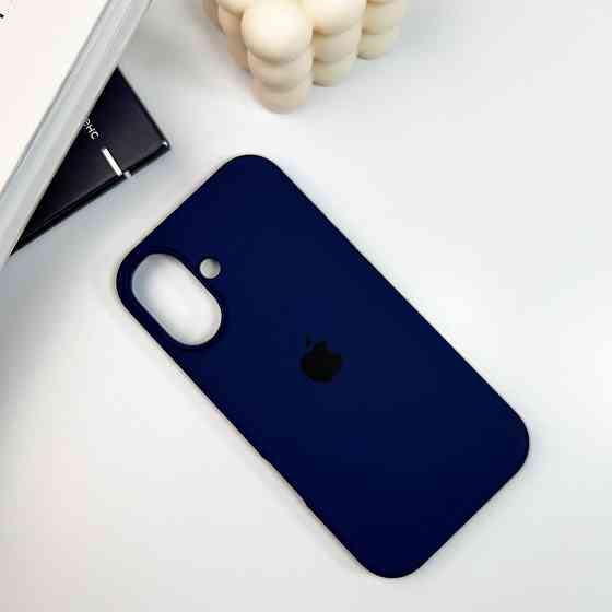 Чохол для смартфона Silicone Full Case AA Open Cam for Apple iPhone 16 39,Navy Blue Киев