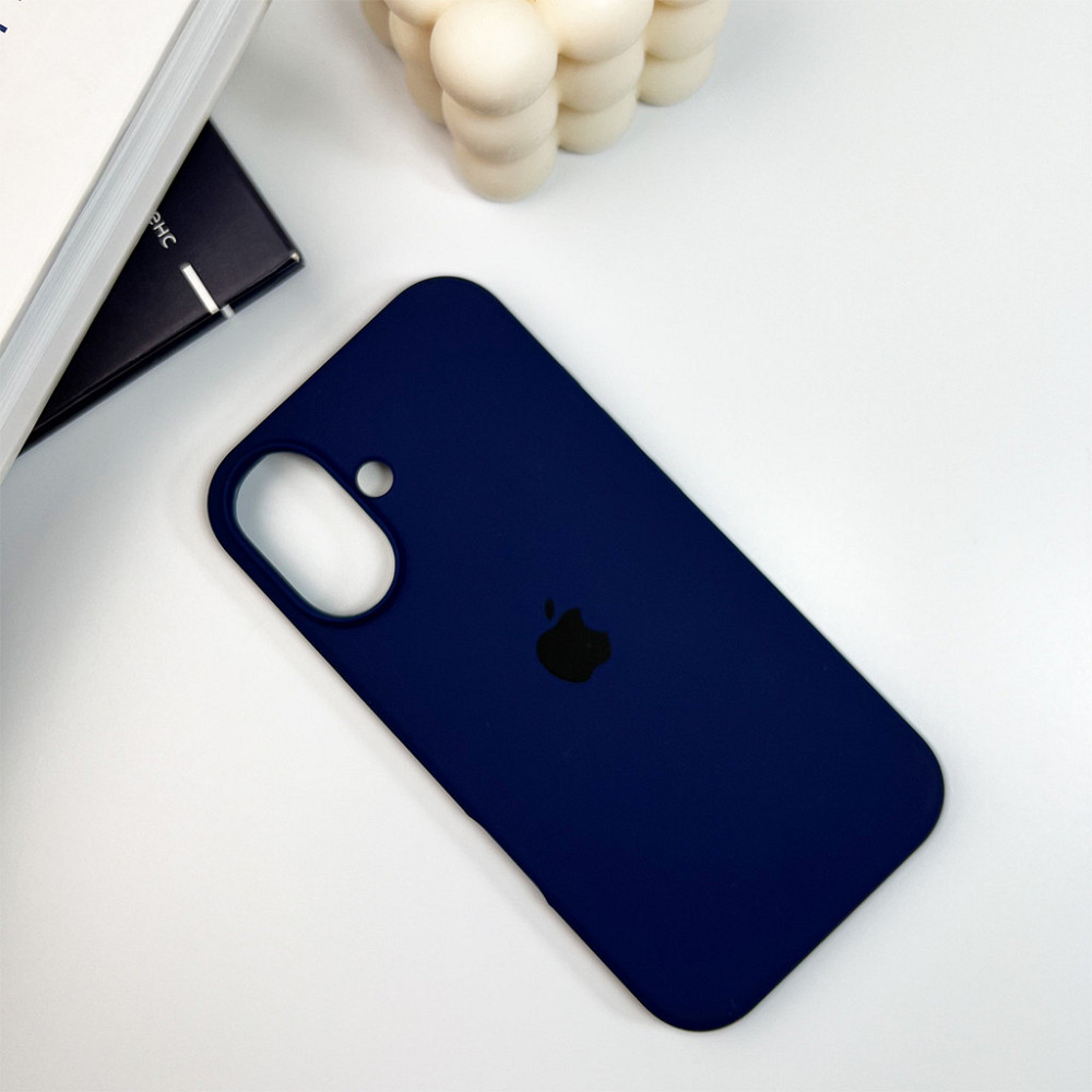 Чохол для смартфона Silicone Full Case AA Open Cam for Apple iPhone 16 39,Navy Blue Киев - изображение 6