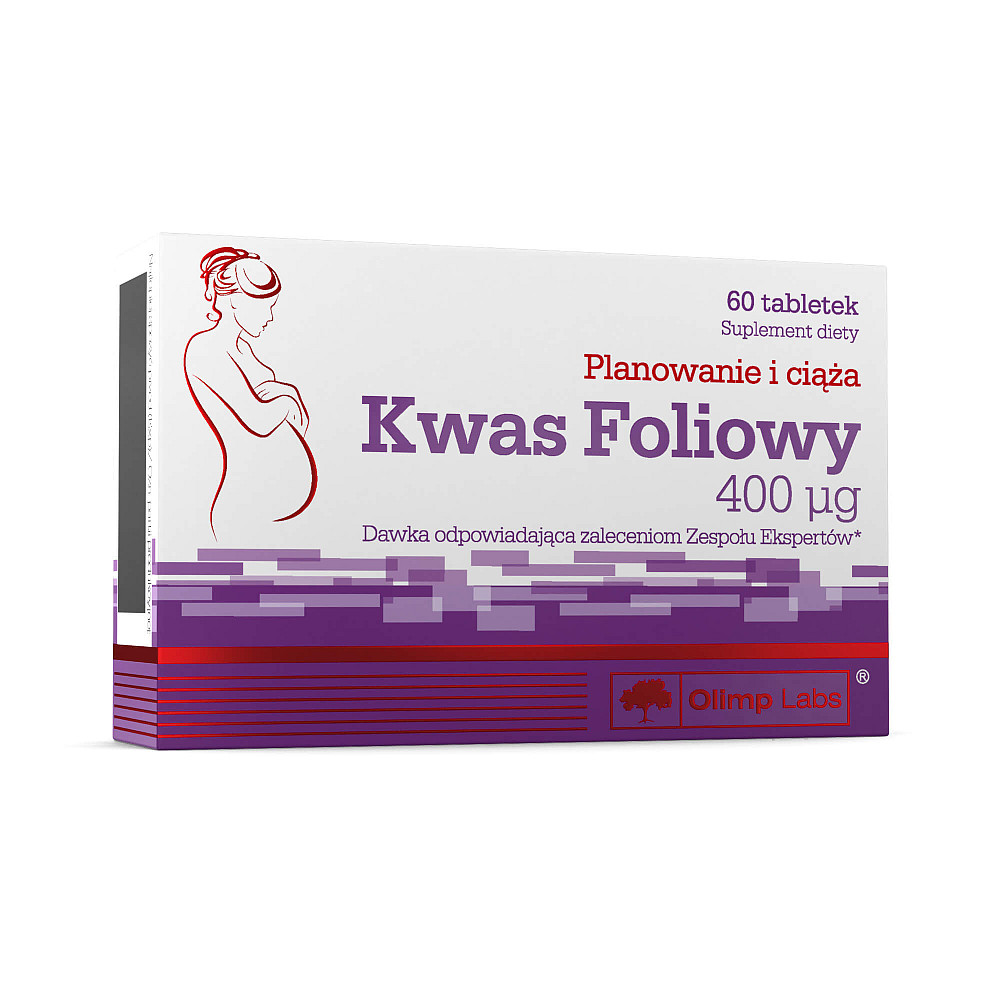 Фолиевая кислота Olimp Kwas foliowy 400 60 таблеток Луцк - изображение 1